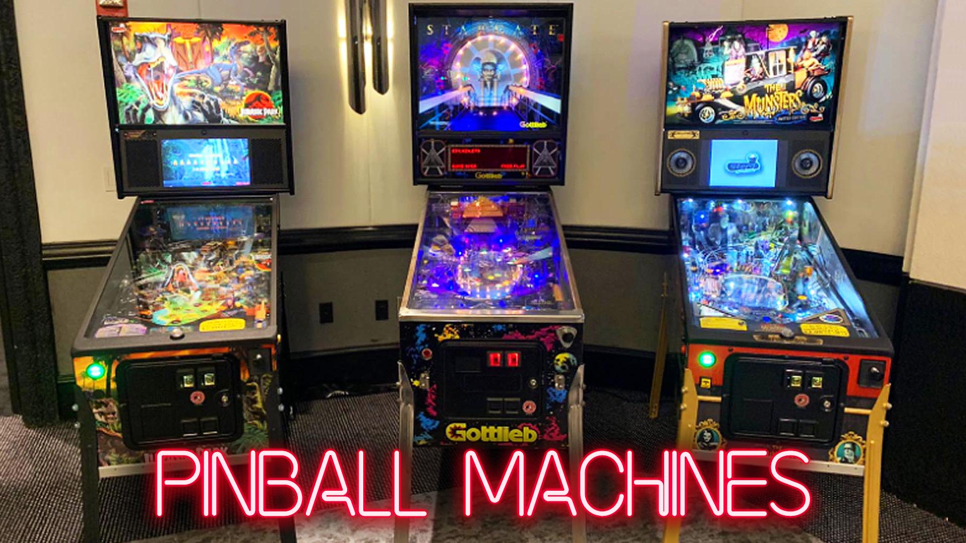 pinball machine rental in orlando, florida